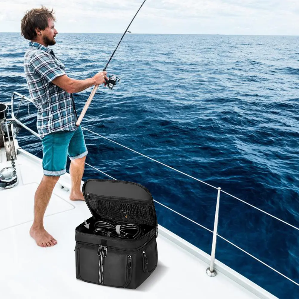 Carrying Case Storage Case Multiple Pockets Travel Carrying Bag Travel Storage Bag for Ef Ecoflow Portable Power Station River 3