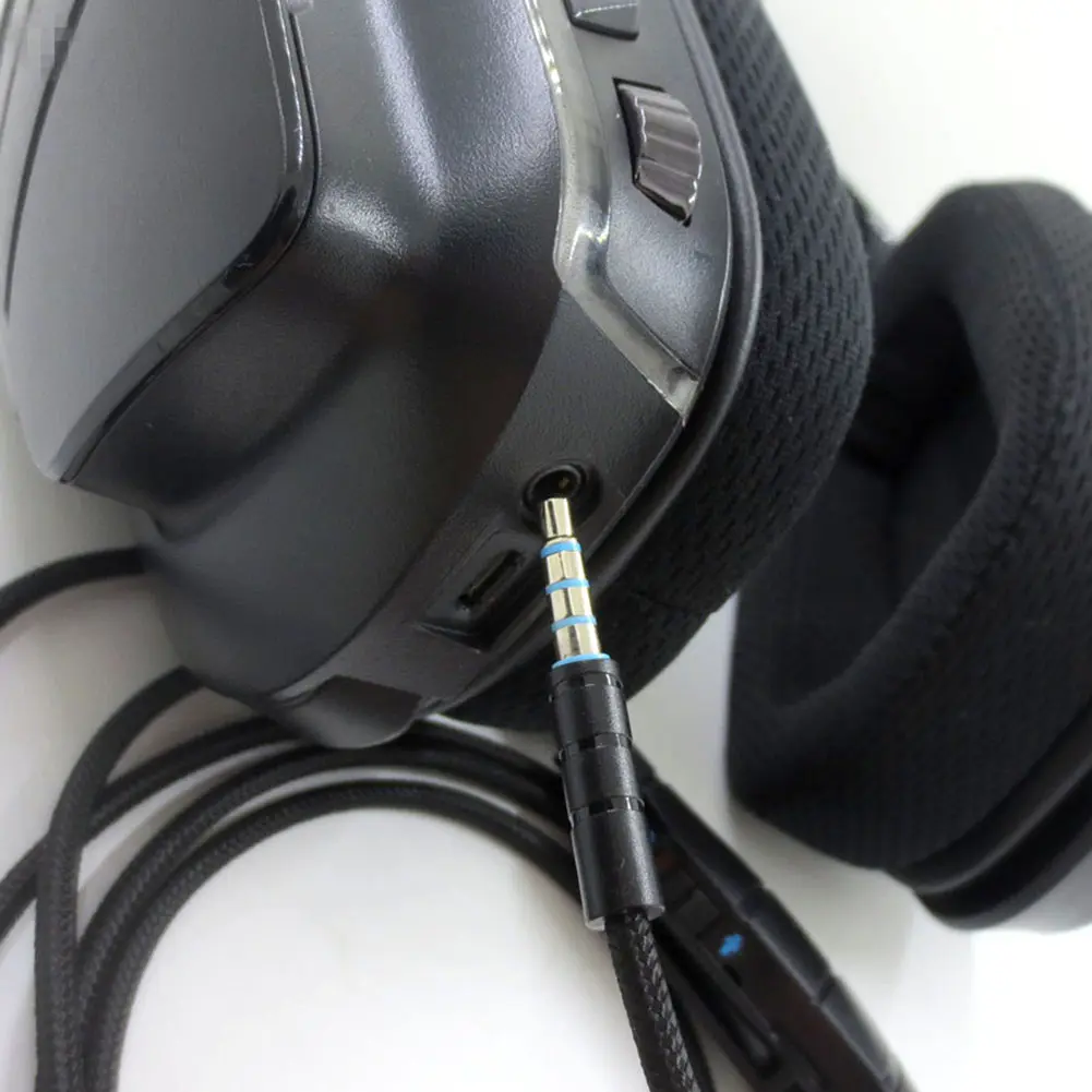 1.5m Headphone Audio Cable Replacement Music Cord Line Replacement Headphone Cable Audio Cord Line for Logitech G633 G635