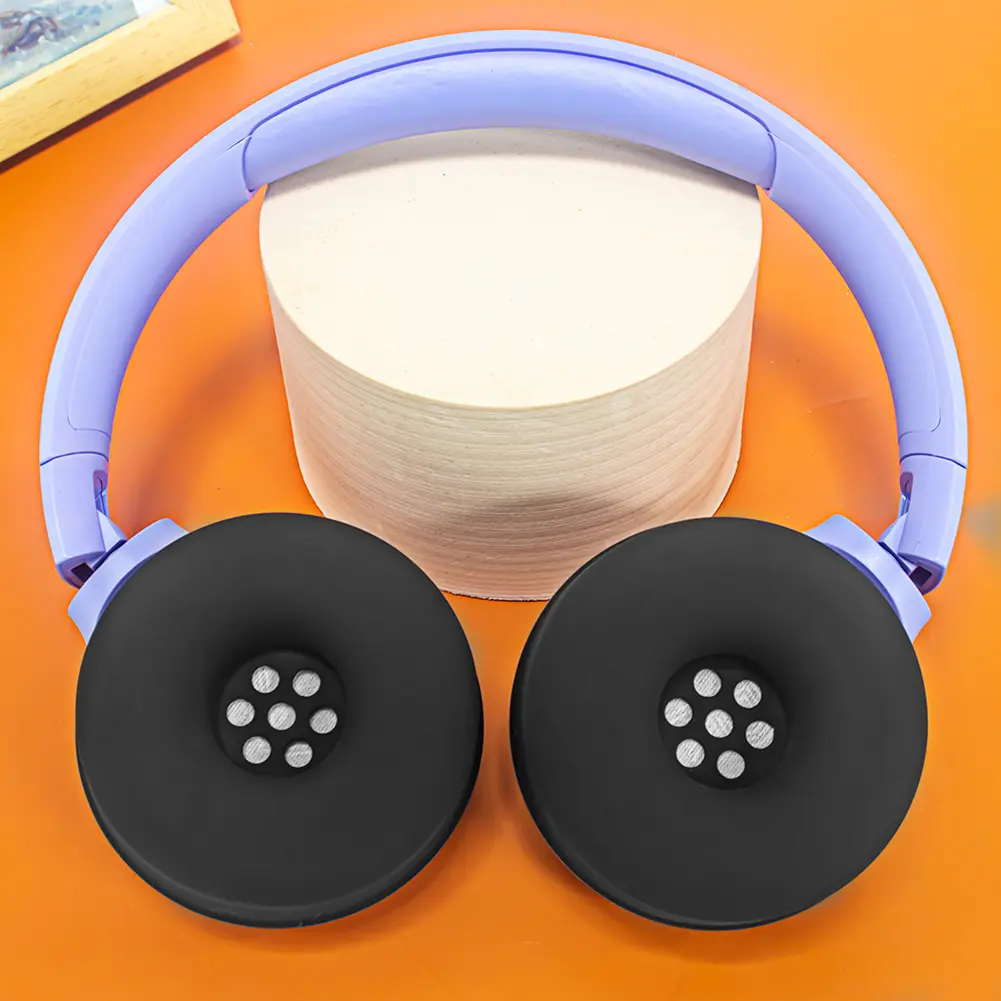 Silicone Earpad Covers Case Anti-Scratch Protective Earpad Covers Soft Ear Cushions Cover for JBL Tune 520BT Headphones