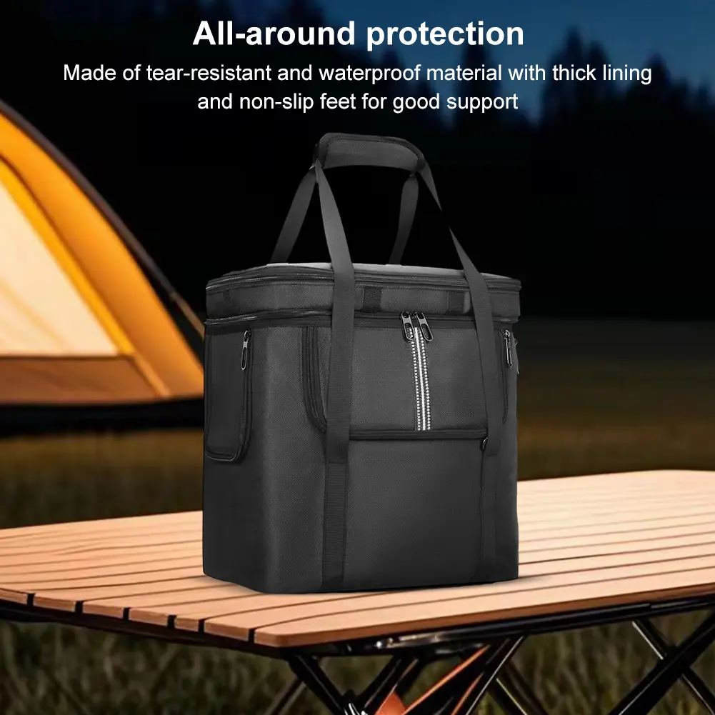 Carrying Case for BLUETTI Portable Power Station AC180 Travel Carrying Bag Waterproof Anti-drop with Shoulder Strap & Handle