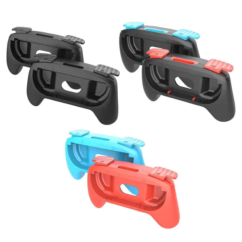 2 PCS Hand Grips for Switch 2 For Joycon Left+Right Bracket Holder Ergonomic Game Handle Hand Grip Case for Switch 2 Controllers