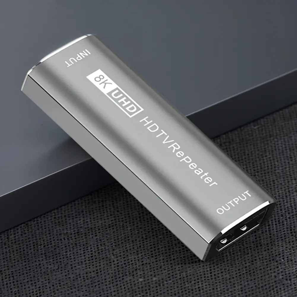 8K HDMI-Compatible Repeater HDMI-Compatible 2.1 Cable Extender 3D 30M 4K 60Hz HDMI-Compatible Signal Booster Female To Female