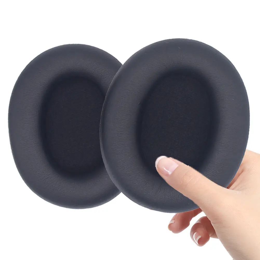 Headphone Cover Protein Leather Replacement Headphone Pads Noise Isolation Headphone Ear Cushion for Skull Candy Crusher ANC 2