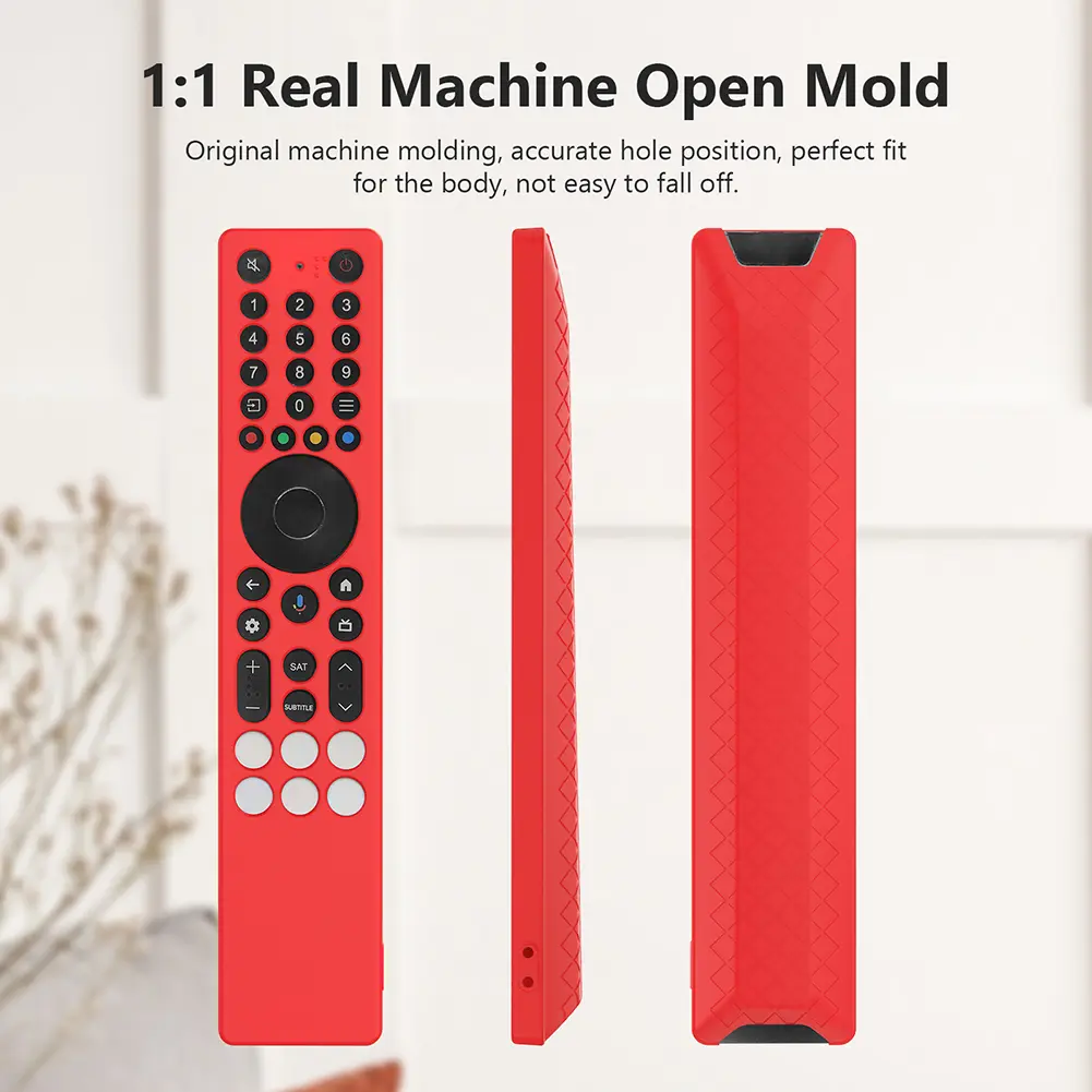 For TCL RC833A Silicone Remote Control Case Anti-Slip Protective Cover Waterproof Remote Control Protect Case TV Supplies Tool