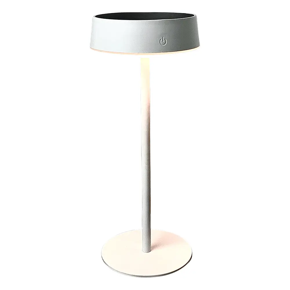 Solar Table Lamp Dimmable LED Desk Lamp Waterproof Cordless Table Lamp Rechargeable Portable Night Light for Indoor and Outdoor