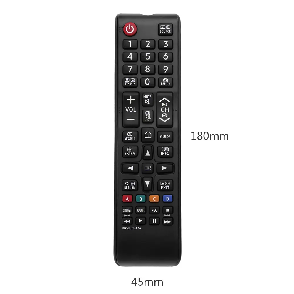 TV Controller Battery Powered BN59-01247A Universal Smart TV Controller Replacement Parts Accessories for Samsung UA78KS9500W