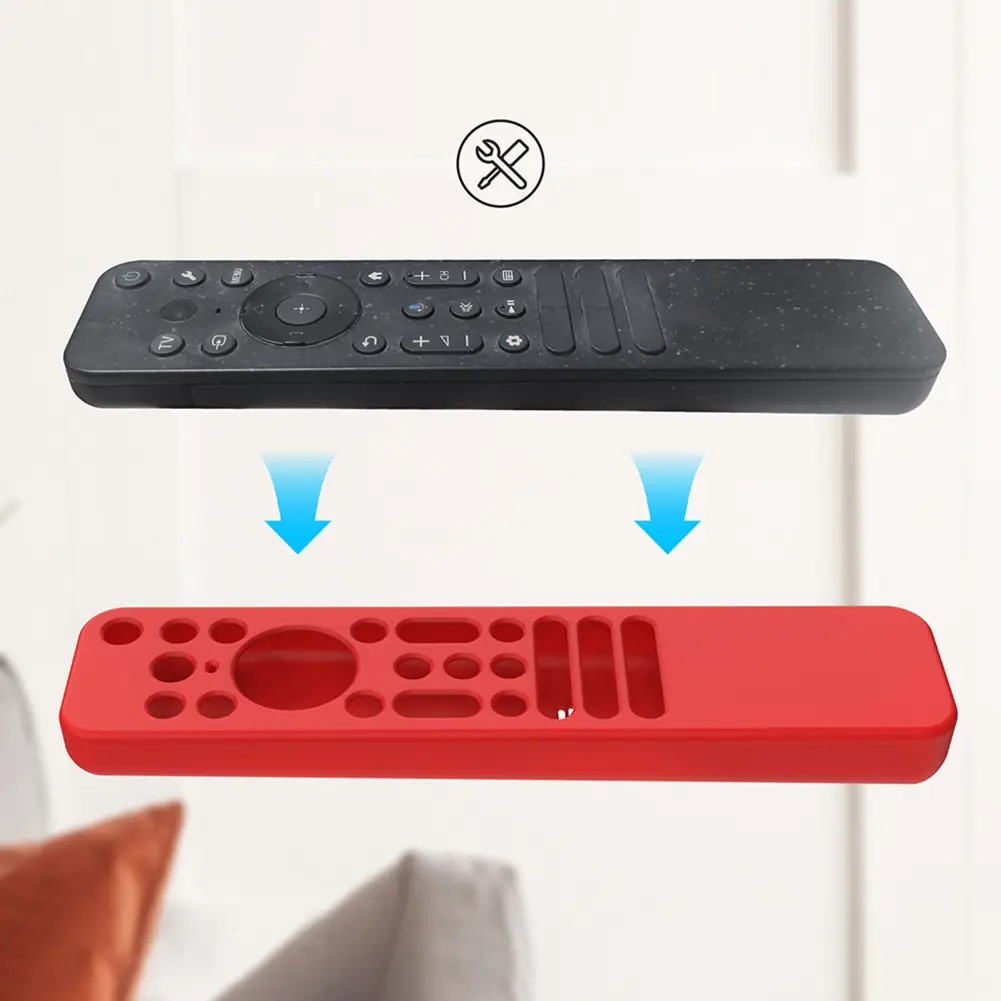 For SONY RMF-TX920U/TX910U Protective Cover with Lanyard Drop-Proof RC Cover Waterproof Television RC Shell Smart TV Accessories