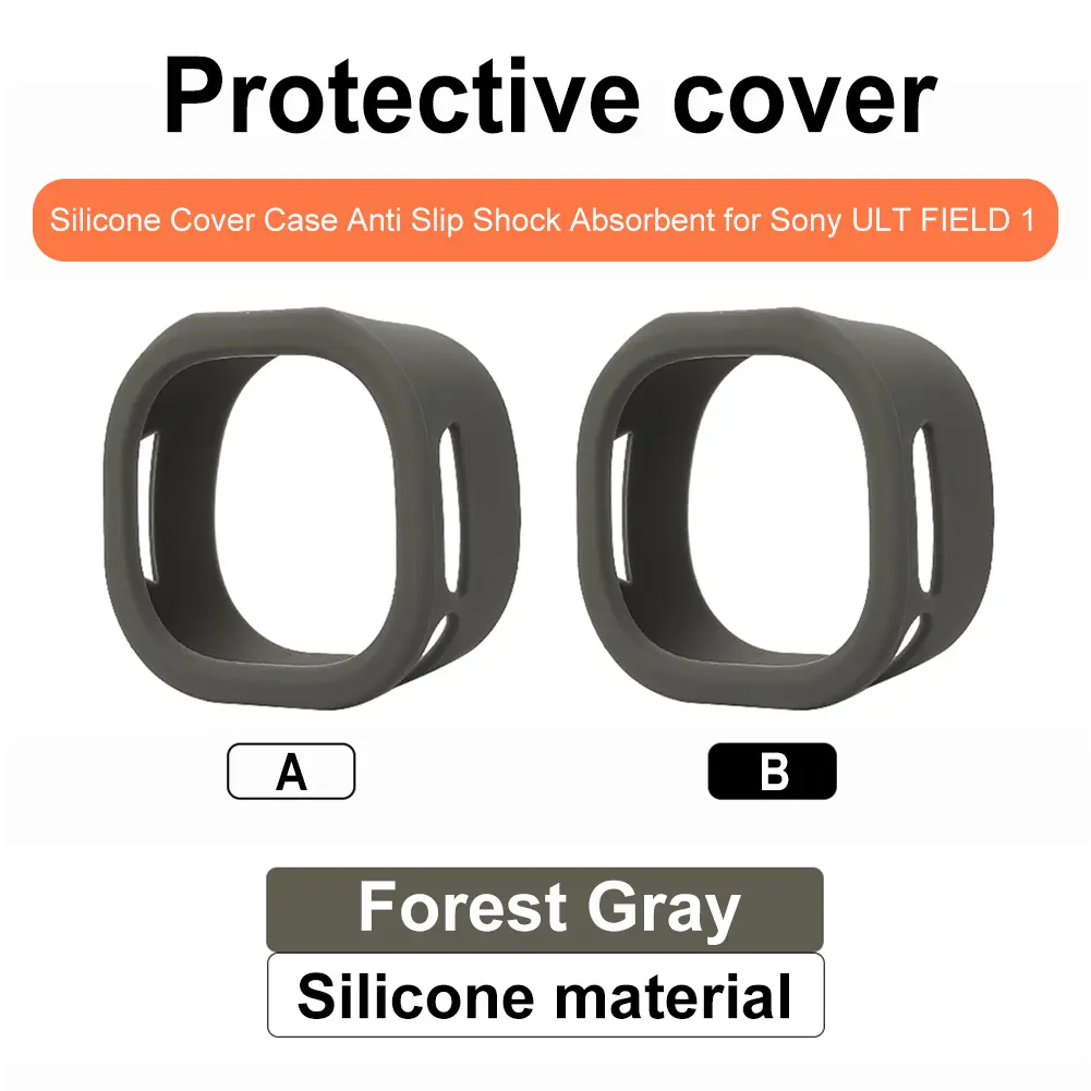 Soft Silicone Case Against Bumps Scratches Silicone Protector Anti Slip Speaker Protective Case for Sony ULT FIELD 1 Accessories