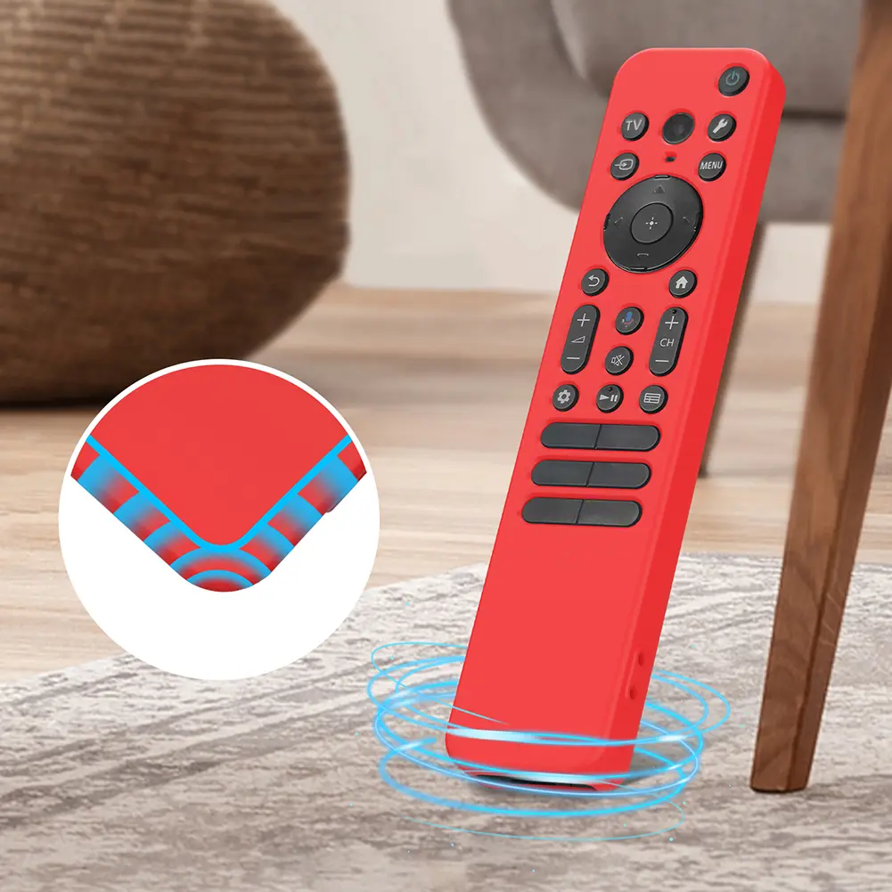 For SONY RMF-TX920U/TX910U Protective Cover with Lanyard Drop-Proof RC Cover Waterproof Television RC Shell Smart TV Accessories