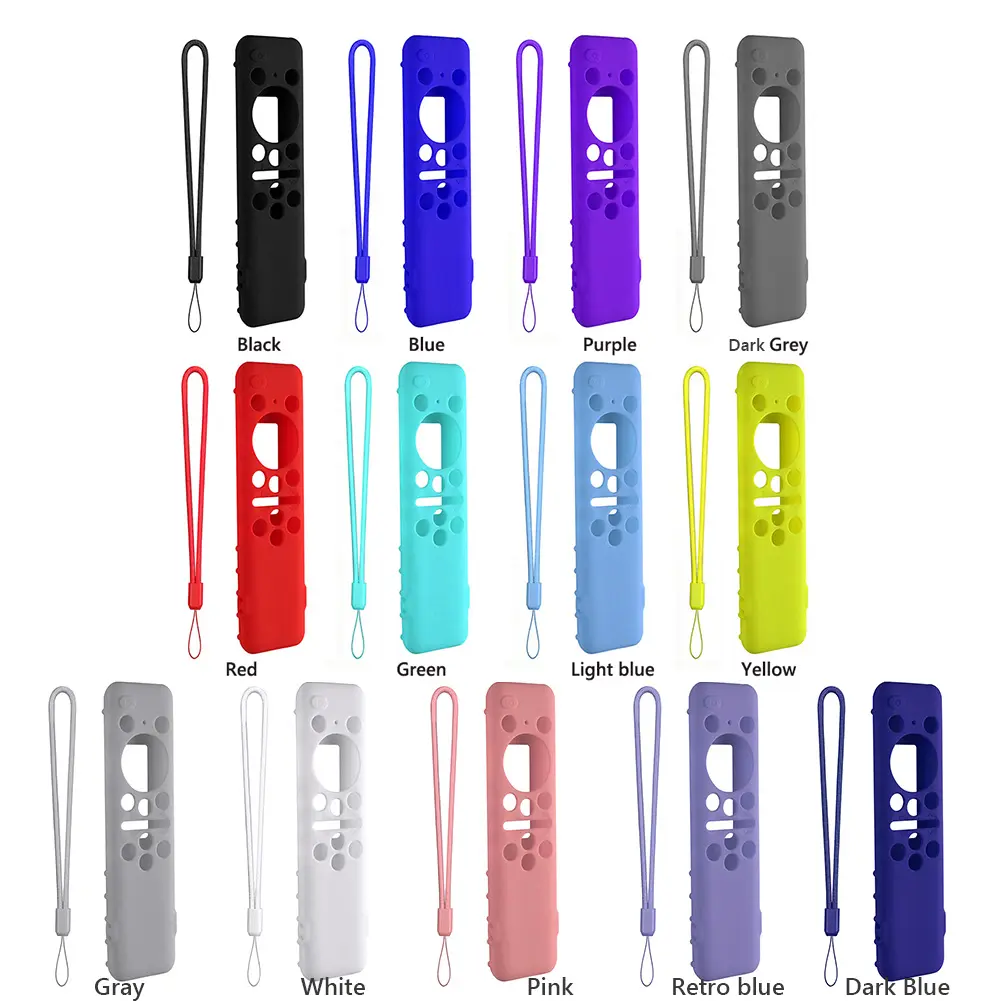 Protective Cover BN59-01432A 01432B Remote Control Covers with Lanyard Shockproof Anti-Slip for Samsung 8K Neo QLED HDR Smart TV