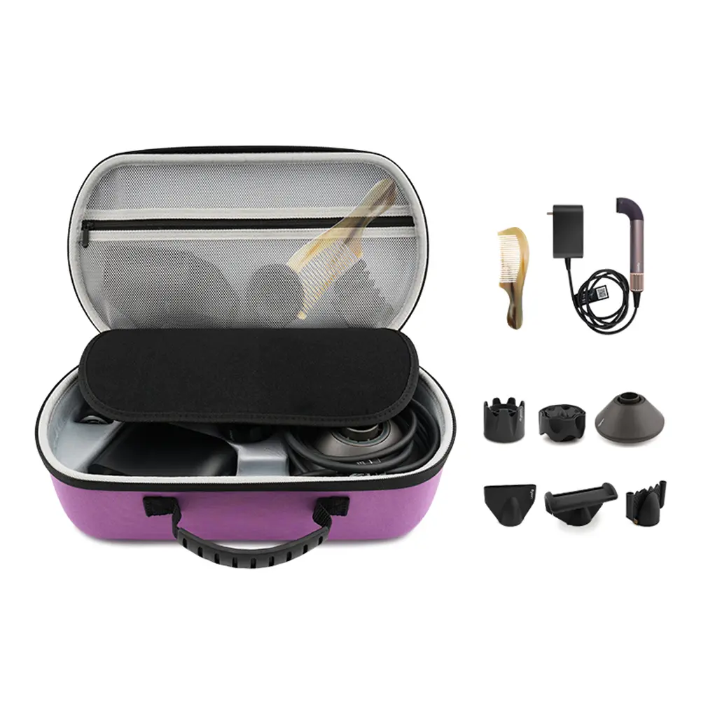 Travel Case Shockproof Storage Case Portable Hair Dryer Carrying Bag for Dyson Supersonic HD17/18 Accessories
