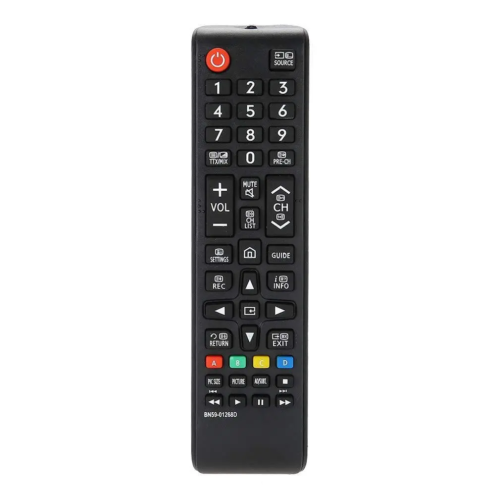 BN59-01268D TV Controller Comfortable Grips TV Wireless Controller Battery Powered Replacement Parts for Samsung TV UE40MU6103
