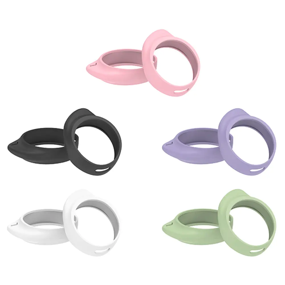 5-Pairs Wing Tips 5 Color Soft Silicone Replacement Ear Tips/Wing Tips Buds Accessories for SAMSUNG Galaxy Buds FE 2023