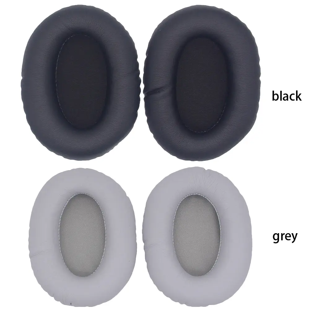 Headset Protective Cover Protein Leather Headphone Ear Cushion Noise Isolation Soft Earpads for Razer Opus X Headphone