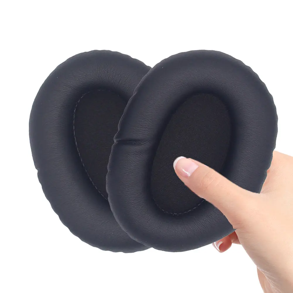 Headset Protective Cover Protein Leather Headphone Ear Cushion Noise Isolation Soft Earpads for Razer Opus X Headphone