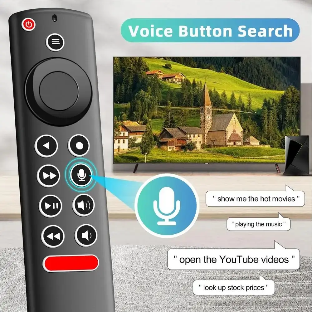 Replace Voice TV Remote Control Voice Function Remote Control Voice Controller for NVIDIA Shield TV Pro 2015 2017 2019 TV Cube