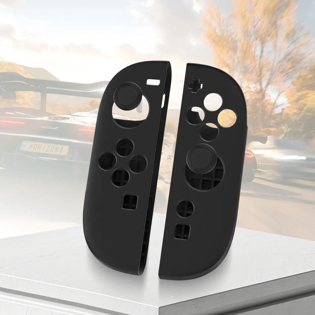 For Switch 2 Joy-con Silicone Handle Case Anti-Slip Shell Replacement Protective Cover Skin for Nintendo for Switch 2 Controller