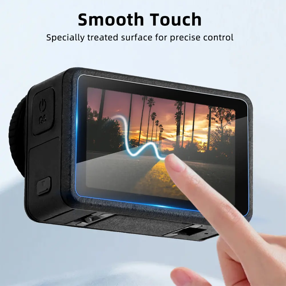 Screen Protector Anti-Scrach Tempered Glass Protector 9H Hardness Protective Film for DJI Osmo Action 5 Pro Accessories