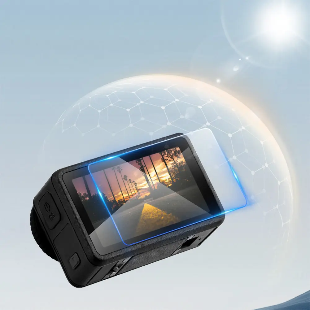 Screen Protector Anti-Scrach Tempered Glass Protector 9H Hardness Protective Film for DJI Osmo Action 5 Pro Accessories
