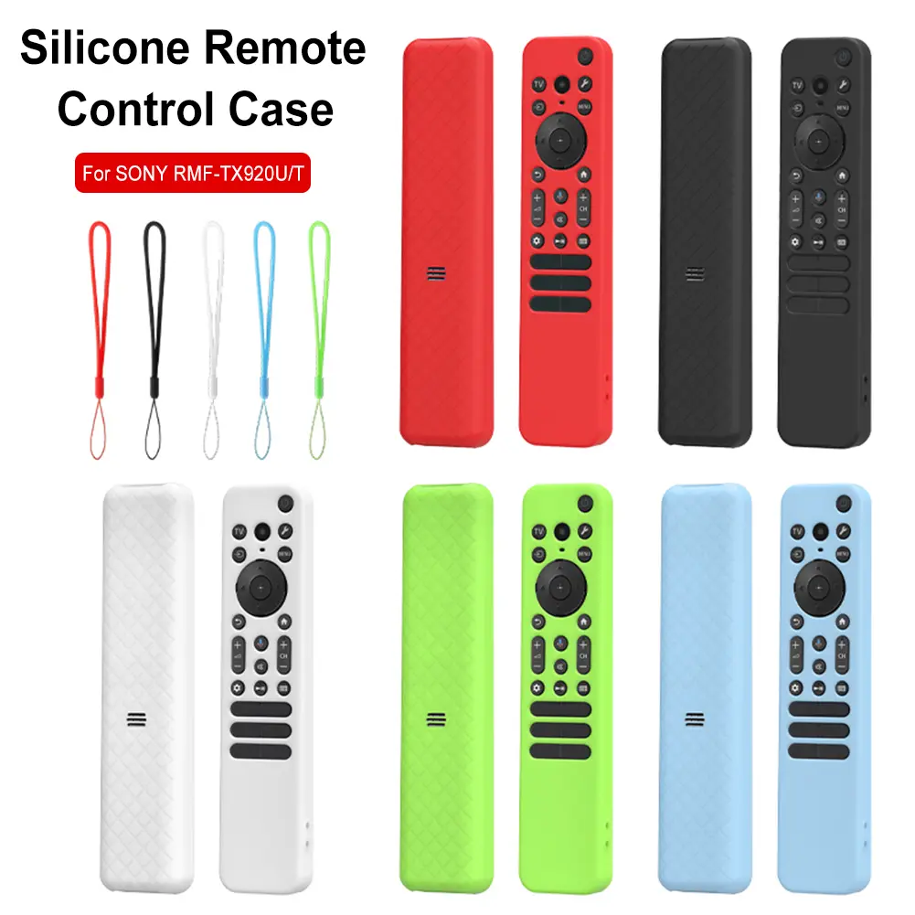 For SONY RMF-TX920U/TX910U Silicone Remote Control Case Anti-Scratch Protective Cover Drop-Proof RC Cover Smart TV Accessories