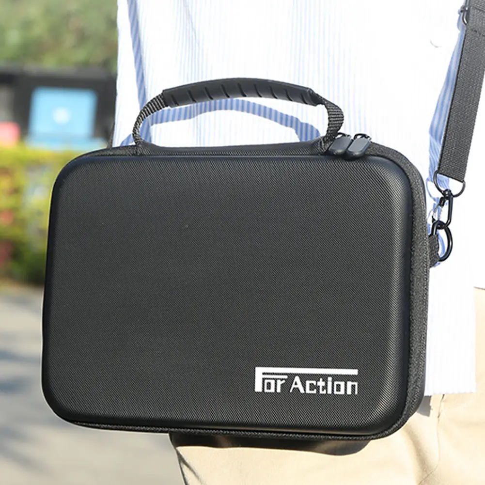 Portable Storage Bag with Shoulder Strap Handheld Action Camera Case Camera Protective Case for DJI Action 5 Pro/4/3 Accessories