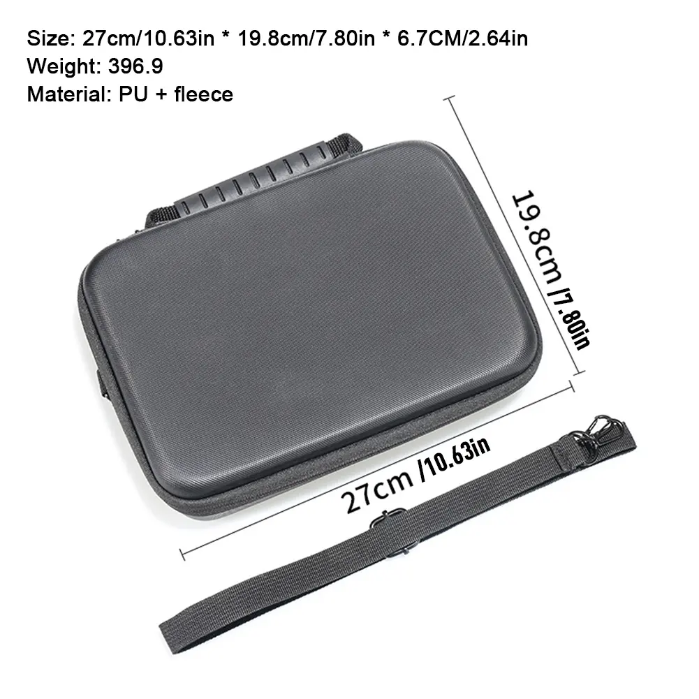 Portable Storage Bag with Shoulder Strap Handheld Action Camera Case Camera Protective Case for DJI Action 5 Pro/4/3 Accessories