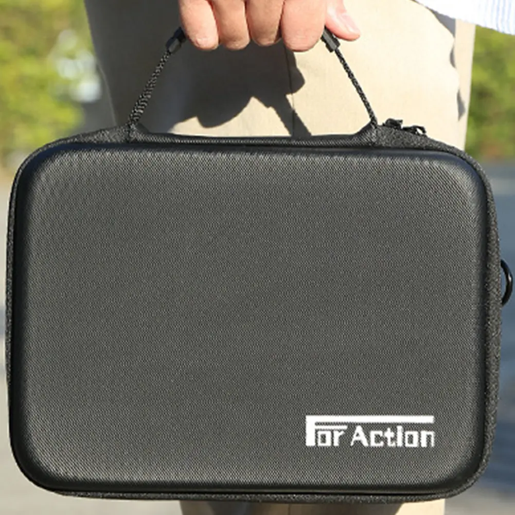 Portable Storage Bag with Shoulder Strap Handheld Action Camera Case Camera Protective Case for DJI Action 5 Pro/4/3 Accessories