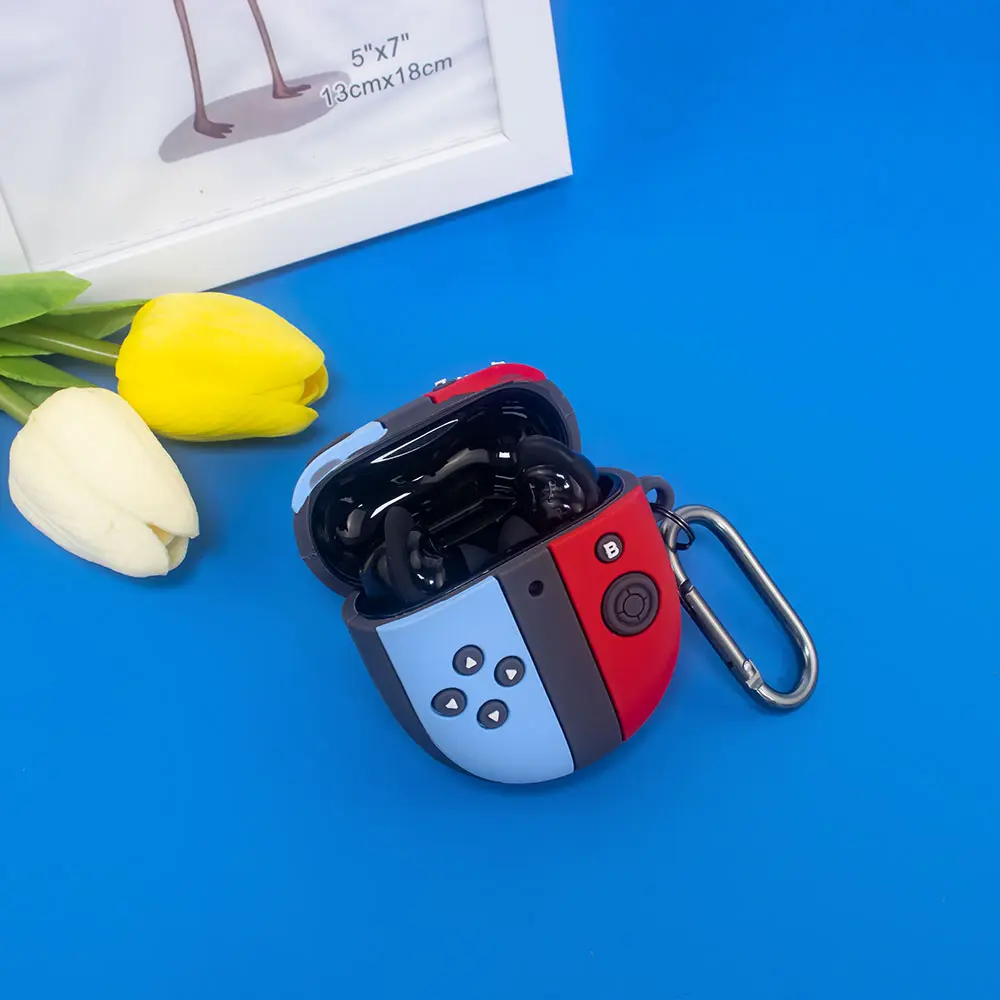 Cartoon Games Console 3D Silicone Headphone Box Case Earphone Headphones Cover Waterproof for Bose QuietComfort Earbuds II 2022