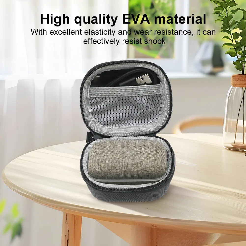 Travel Carrying Case Protective Cover Carry Case for Sennheiser Momentum True Wireless 3 Earbuds