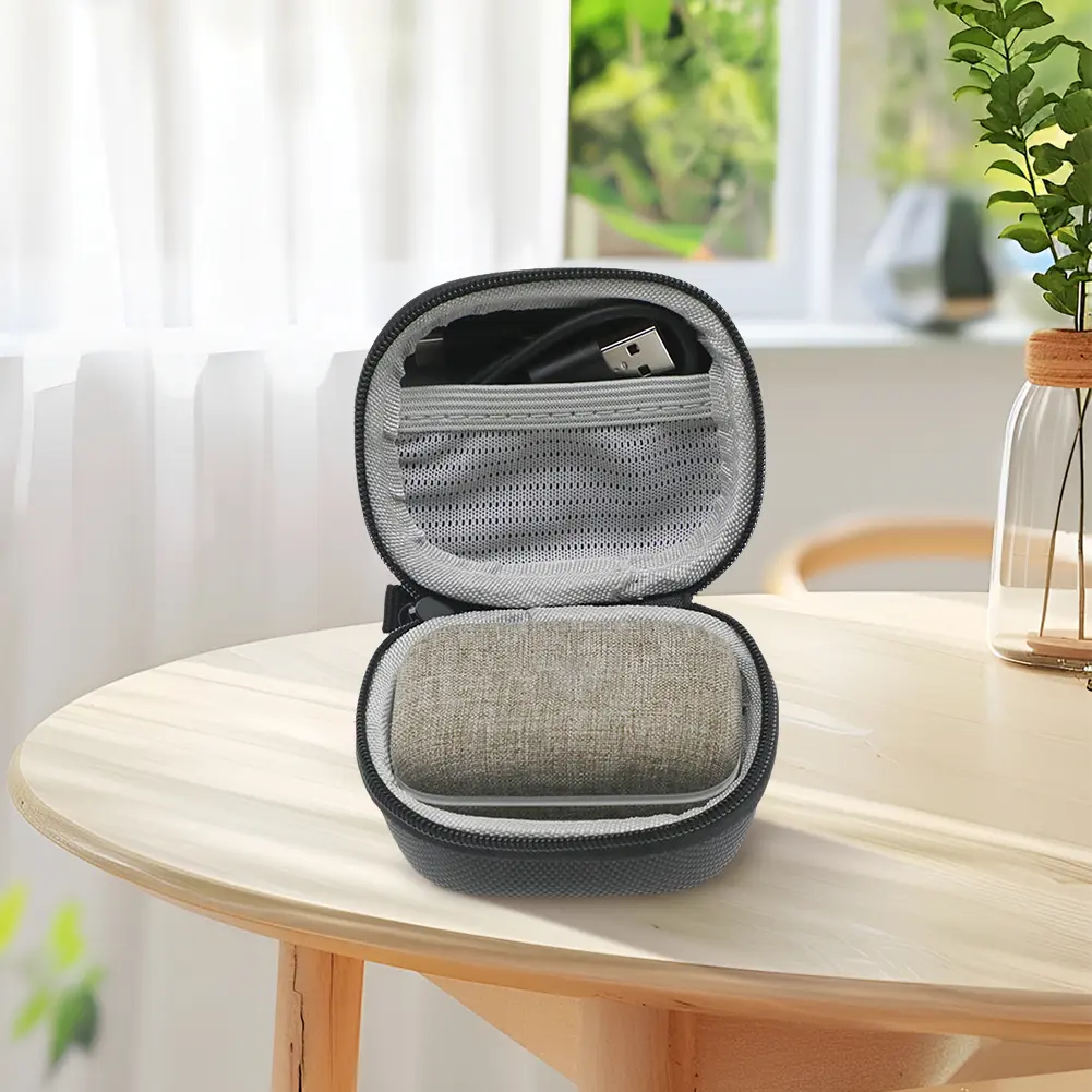 Travel Carrying Case Protective Cover Carry Case for Sennheiser Momentum True Wireless 3 Earbuds