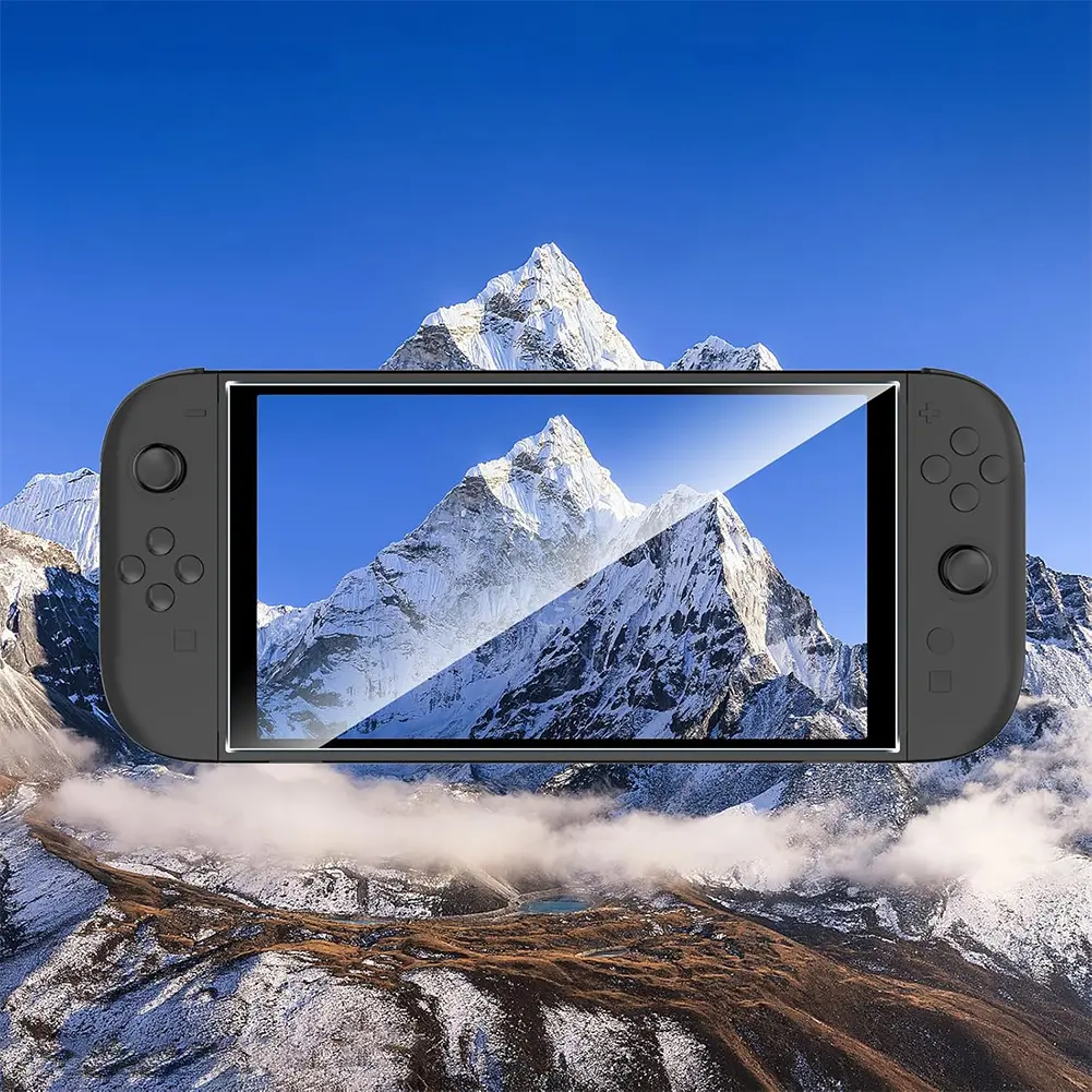 1/2PCS Tempered Glass Screen Protector Films for Nintendo for Switch 2 Game Console Anti-Scratch 9H Screen Tempered Film