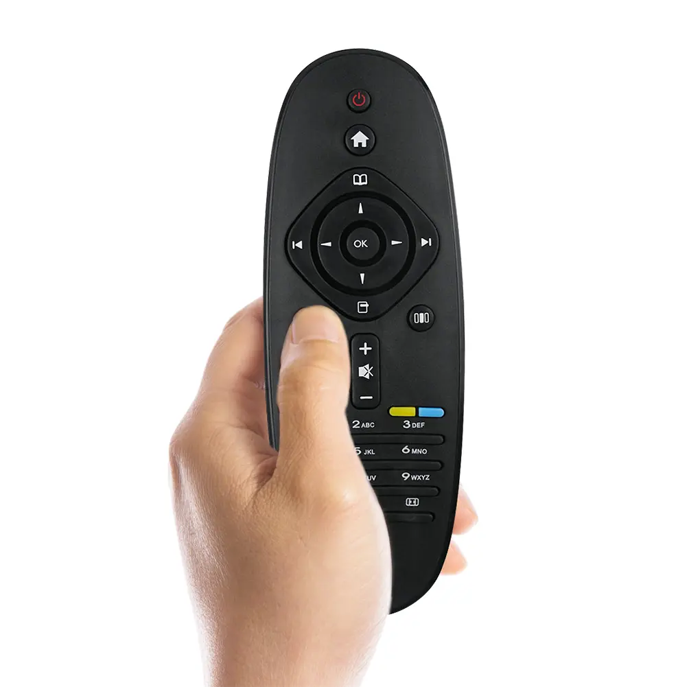 Practical Television Remote Control Battery Powered Smart TV Controller Replacement Parts Accessories for Philips TV