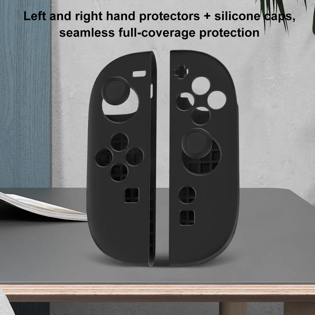 For Switch 2 Joy-con Handle Silicone Case Anti-Slip Shell Replacement Protective Cover Skin for Nintendo for Switch 2 Controller