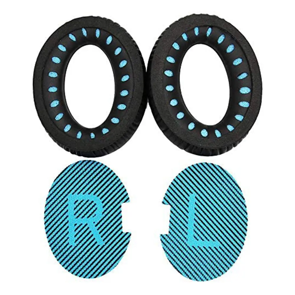 2pcs Headphone Earpads Replacement PU Leather Ear Pads Pillow Accessories Parts Portable for Bose QuietComfort 15/25/35/Ae2/Ae2i