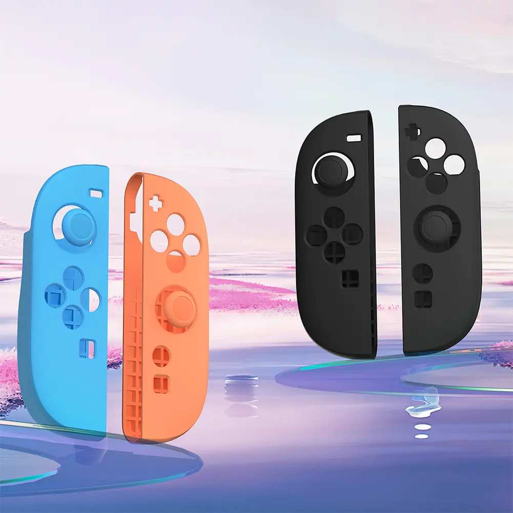 For Switch 2 Joy-con Handle Silicone Case Anti-Slip Shell Replacement Protective Cover Skin for Nintendo for Switch 2 Controller