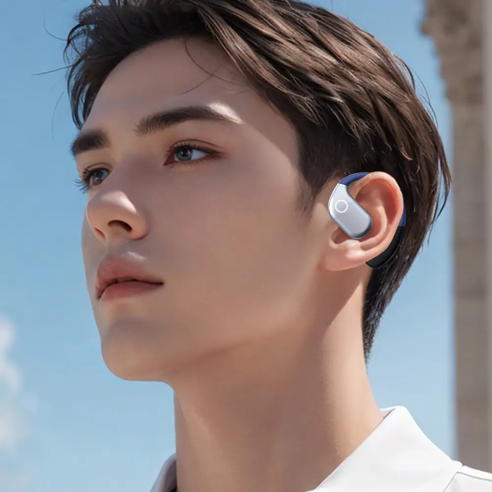 Bluetooth-Compatible HD Sound Language Translator Earbuds 144 Languages Real-Time Two-Way OWS Earbuds for Professionals