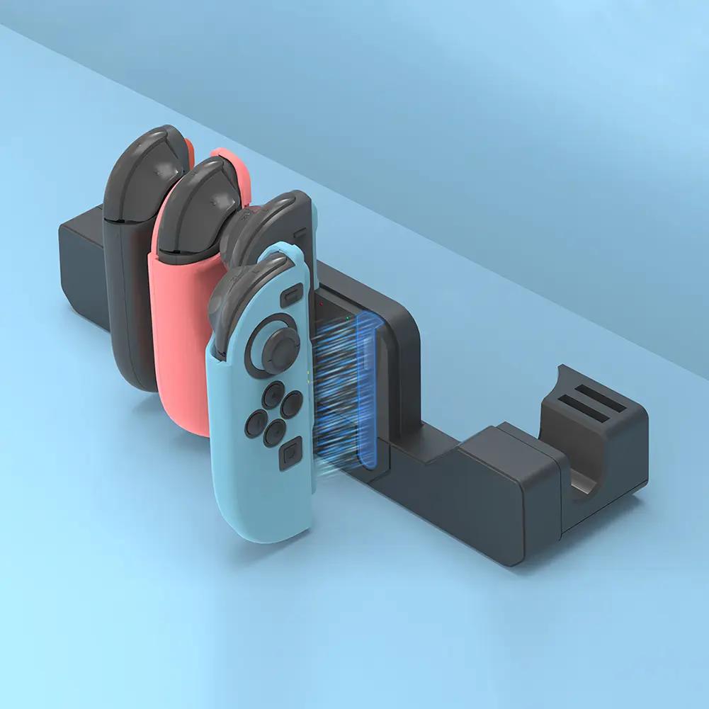 Charging Dock 4 in 1 Magnetic Controller Charger Stand Station Magnetic Charger Station for Nintendo Switch2 Accessories