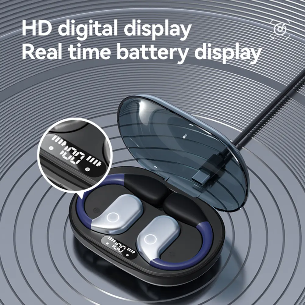 Bluetooth-Compatible HD Sound Language Translator Earbuds 144 Languages Real-Time Two-Way OWS Earbuds for Professionals