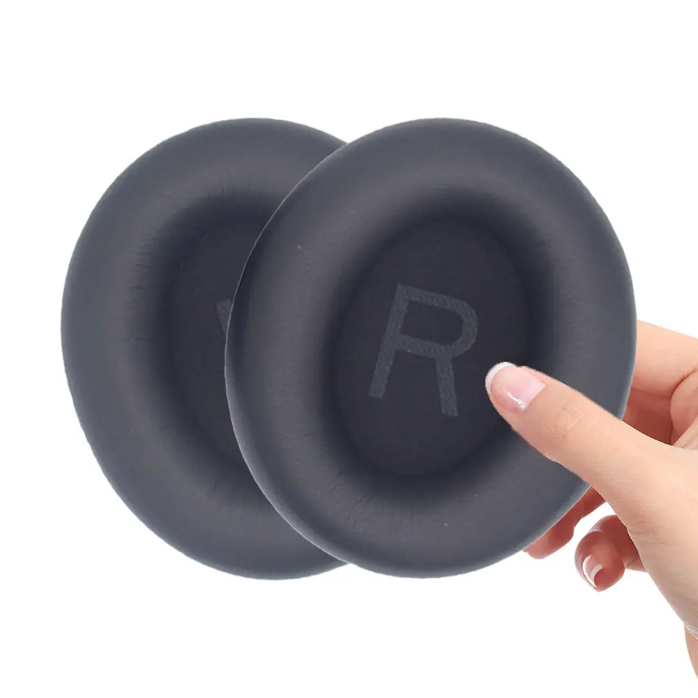 Headset Protective Cover Protein Leather Replacement Headphone Pads Headphone Ear Cushion for Anker Q45 Soundcore Life Headphone
