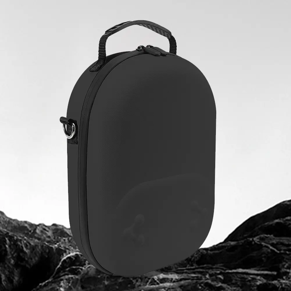 EVA Hard Carrying Case Anti-scratch Hardshell Case Shockproof Drop-resistant with Mesh Pocket for Meta Quest 3S VR Accessories