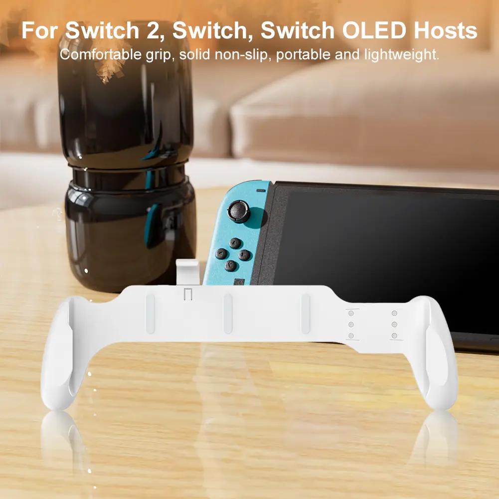 For Switch 2 Hand Grip Protective Cover Ergonomic Handheld Case Game Console Stand Controller Holder for Switch OLED for Switch