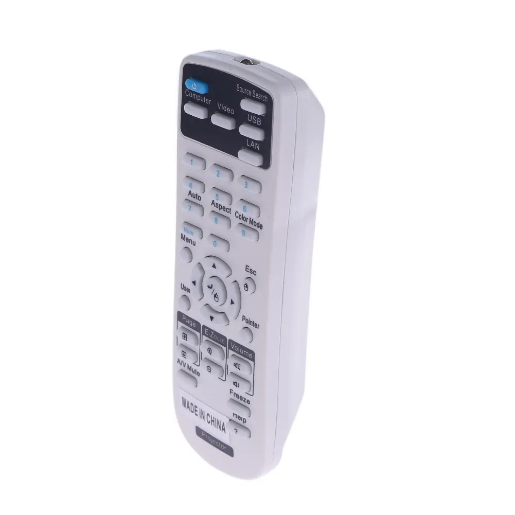 Portable Remote Controller Battery Powered Smart Projectors Controller Replacement Parts Accessories for EPSON 1599176 EX3220