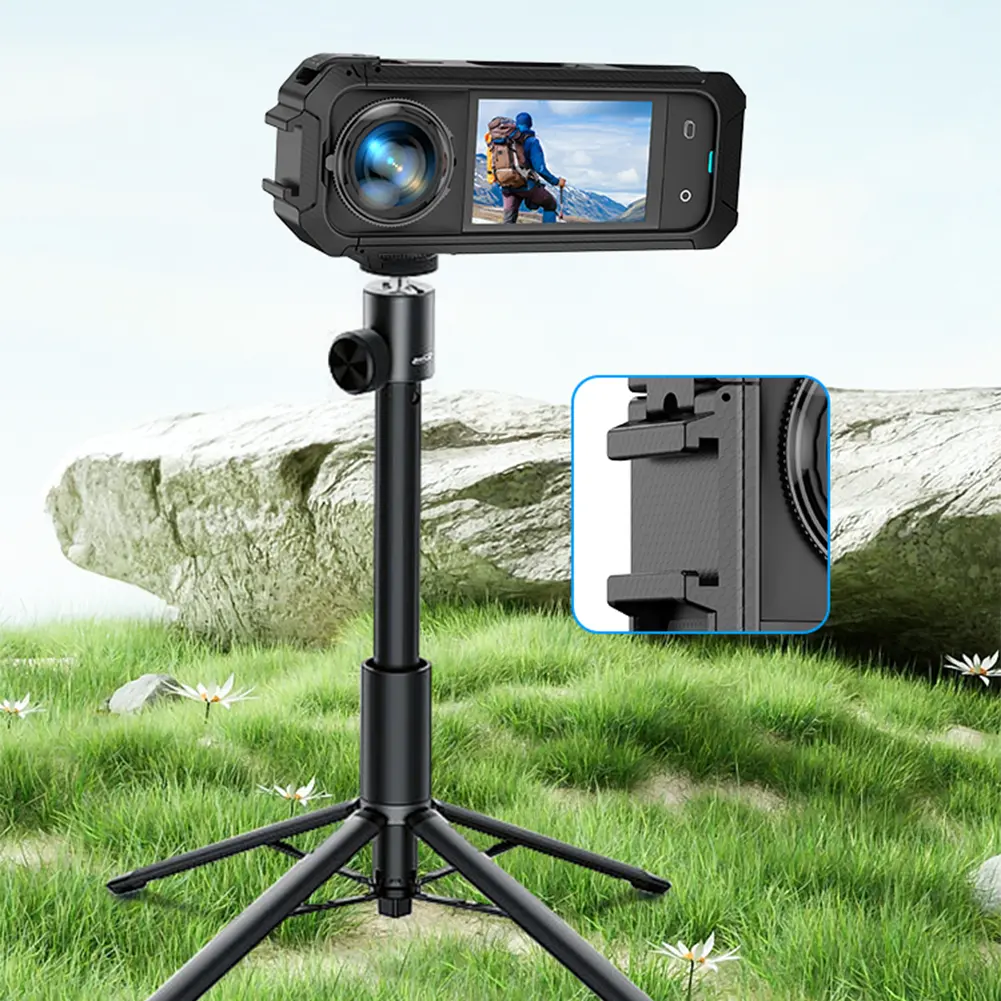 PC Protective Frame Magnetic Quick Release Interface Camera Cage Action Camera Frame for Insta360 X5 Camera Accessories