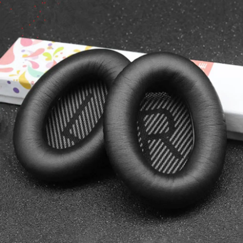 1 Pair Replacement Headphone Ear Pads Cushion Cover for Bose QC35 QC35 I QC35 II Headset Cover Cushion Replacement