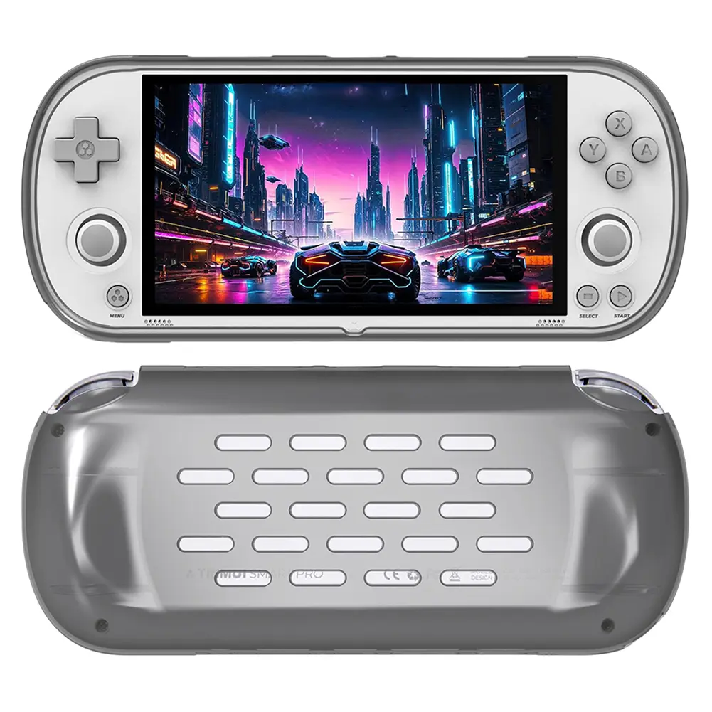 Transparent TPU Case Protective Cover Protective Case for Trimui Smart Pro Handheld Game Console