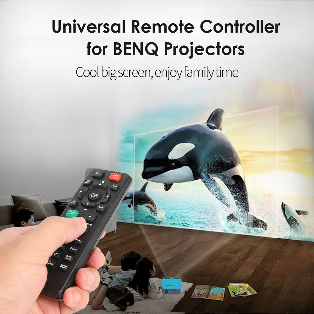Remote Control Infrared for BENQ MS524 MW526 MX525 MX522P MS517 Projector Replacement Remote Control