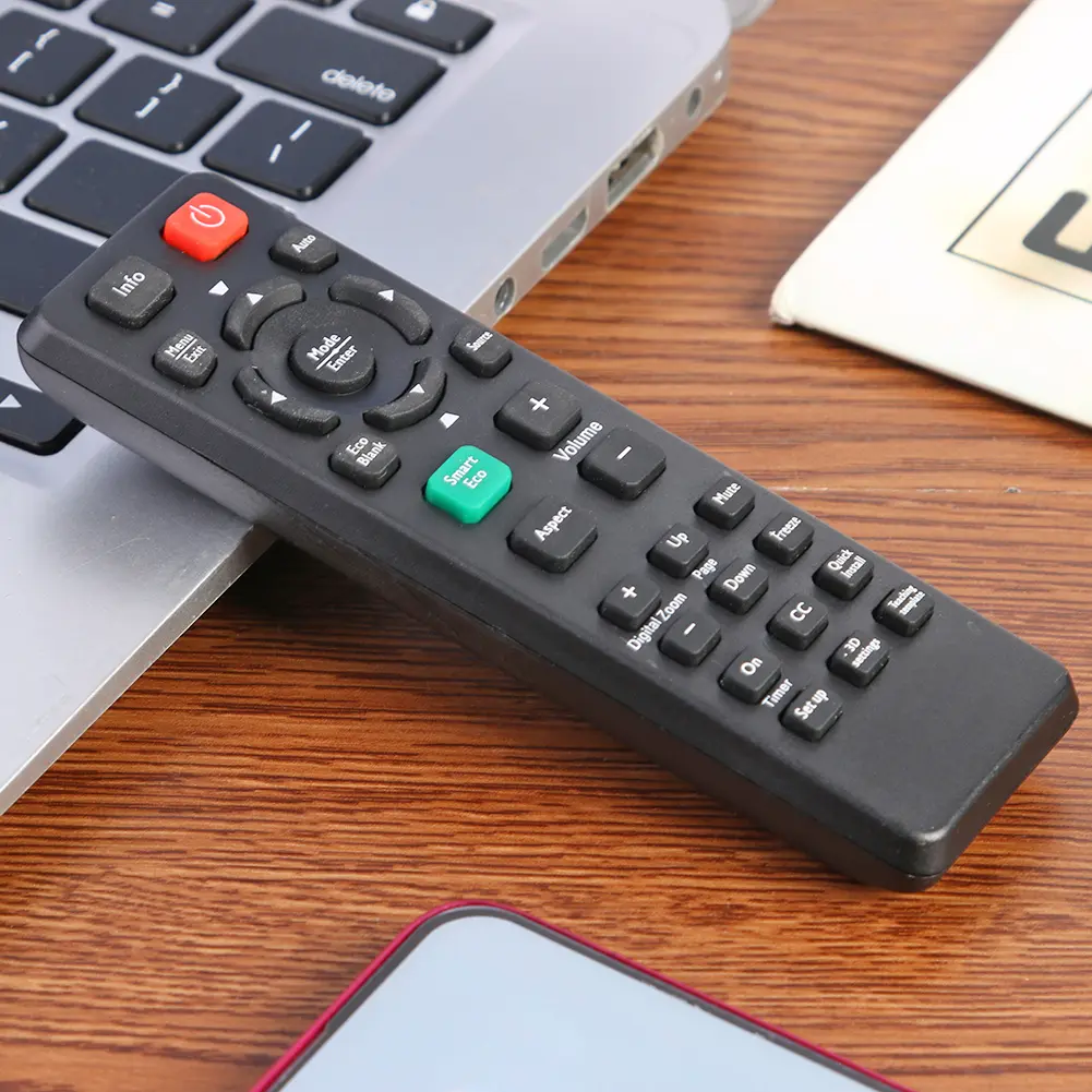 Remote Control Infrared for BENQ MS524 MW526 MX525 MX522P MS517 Projector Replacement Remote Control