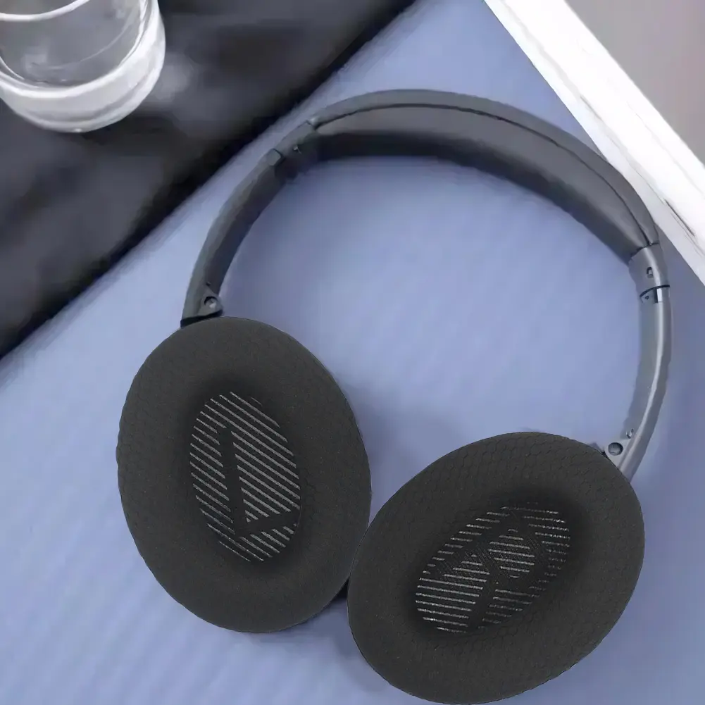 Replacement Ear Pads Cushions Soft Foam Cushion Cover Ear Cups Repair Parts for Bose QuietComfort 15 QC2 QC15 QC25 QC35/Ae2