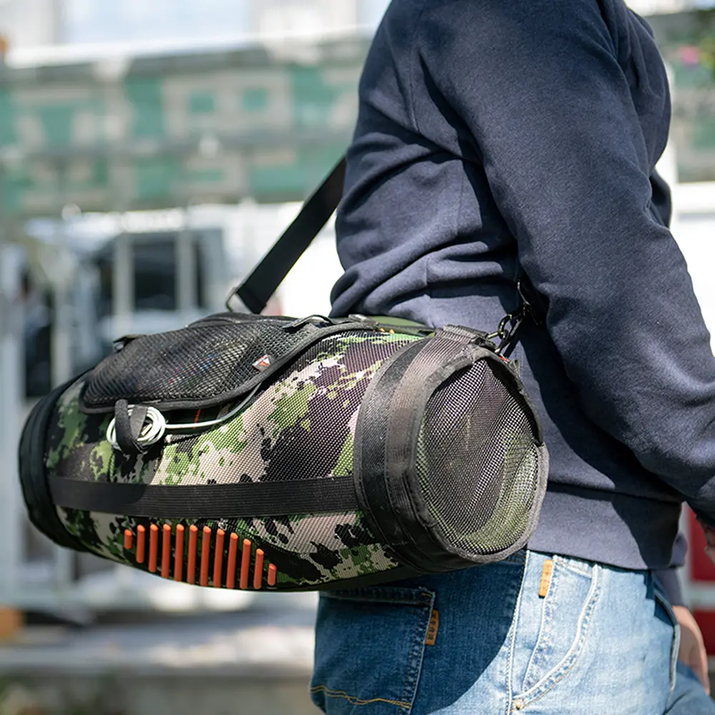 Oxford Cloth Sling Speaker Cases Cover with Shoulder Strap Portable Speaker Carrying Storage Bag Accessories for JBL Boombox 3
