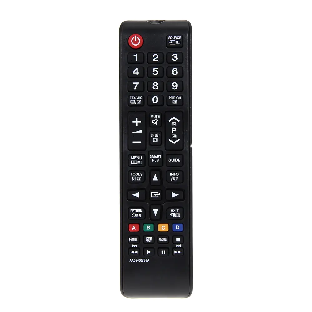 Plastic Remote Controller Battery Powered TV Remote Control Controller Replacement Parts Accessories for Samsung LED AA59-00786A